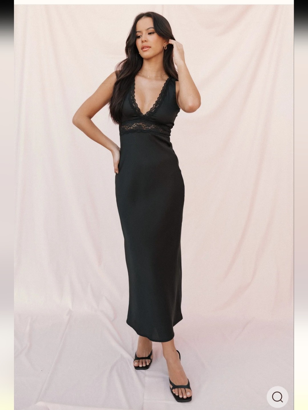 Petal & Pup Breannan Maxi Slip Dress